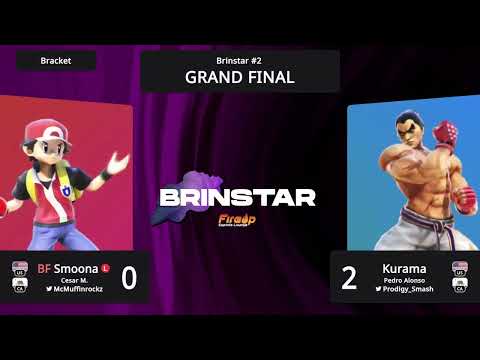 Smoona (Robin, Pokemon Trainer) vs Kurama (R.O.B., Kazuya, Sheik) - Brinstar #2 Grand Finals