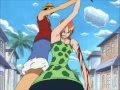 One Piece Nami Asks Luffy S Help At Cocoyashi Village