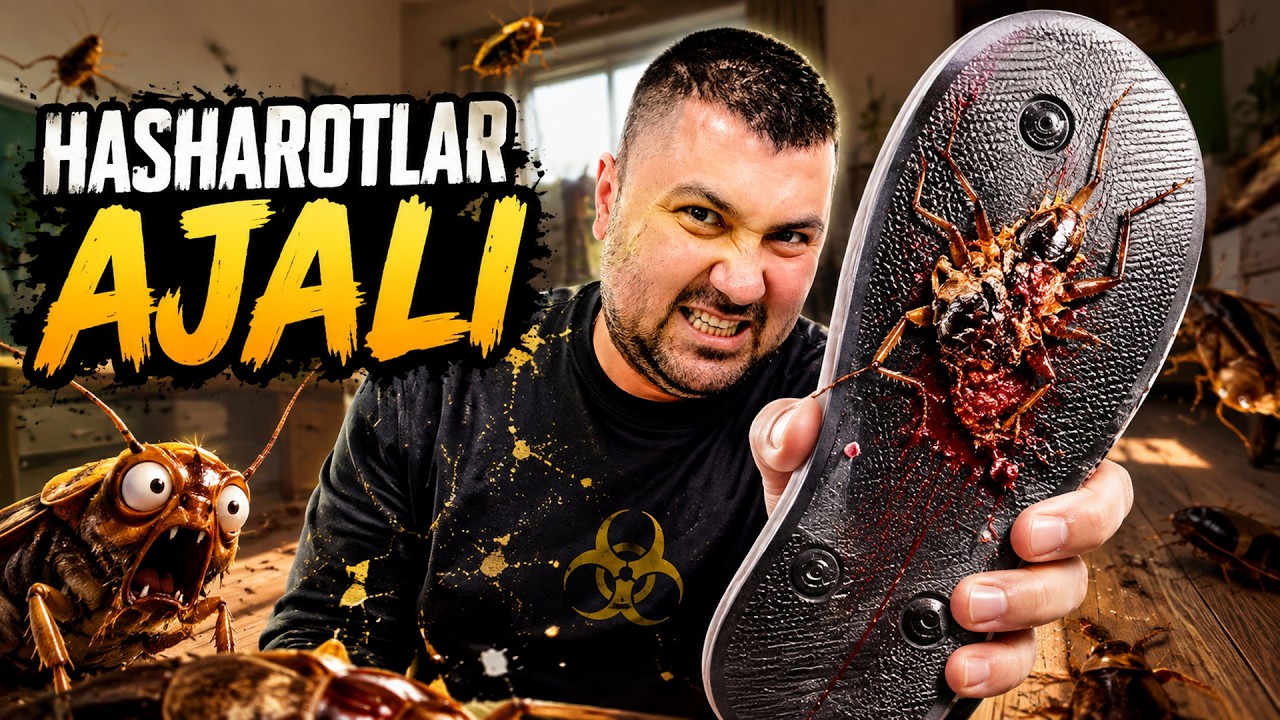 🪳HASHAROTLAR AJALI ➜ Bug Off #1