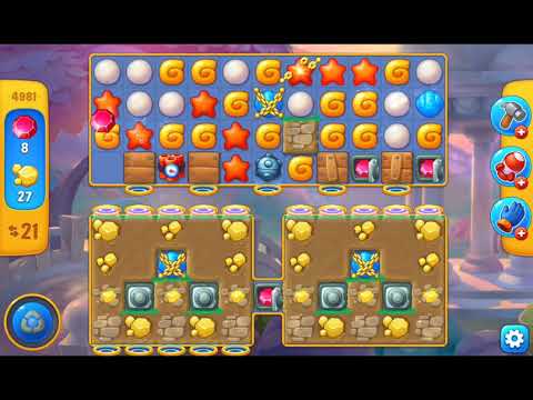 Fishdom 2021 - Level 4981   #Playrix #Fishdom #gaming