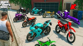 GTA 5 : Franklin Collecting Every Billionaire Rare Bikes in GTA 5 ! (GTA 5 Mods)