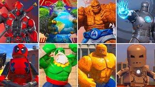 LEGO Marvel Super Heroes vs Marvel Rivals | All Characters Side-by-Side Comparison