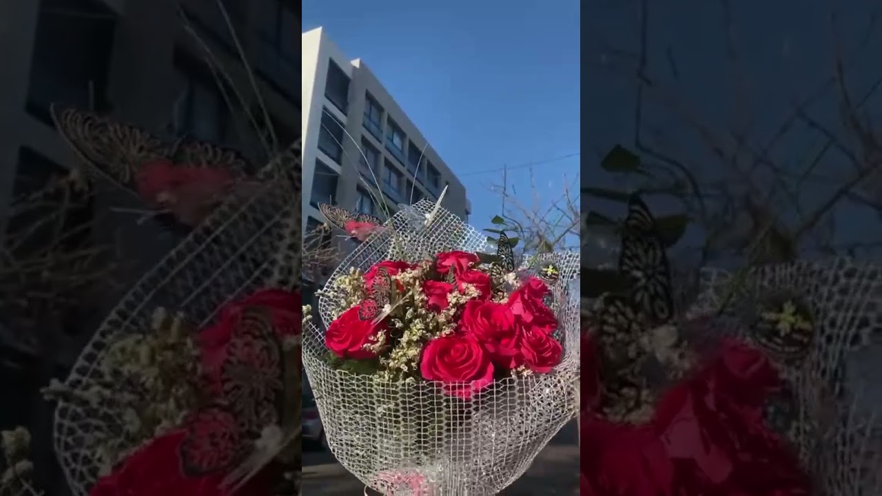Ramo de Rosas Mariposas