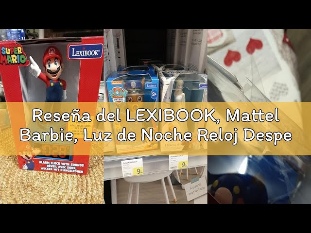 Vídeo relacionado con LEXIBOOK, Marvel Guardianes de la Galaxia, Reloj Despertador con luz Nocturna Groot, Sonidos y melodías, Pantalla LCD retroiluminada, Iluminado, Snooze, Gris/Marrón, RL800GGLXB