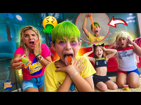 O GAEL COMEU SL1ME COMESTIVEL e se ENGASGOU SEM QUERER