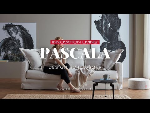 Innovation® PASCALA Schlafsofa - Feminine Eleganz | Sofawunder.de