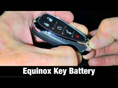 2020 Chevrolet Equinox Key Fob Battery Replacement / How to change remote batteries