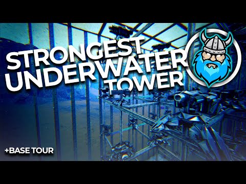 THE STRONGEST TURRET TOWER UNDERWATER! + BASE TOUR - PVP | Ark: Survival Evolved