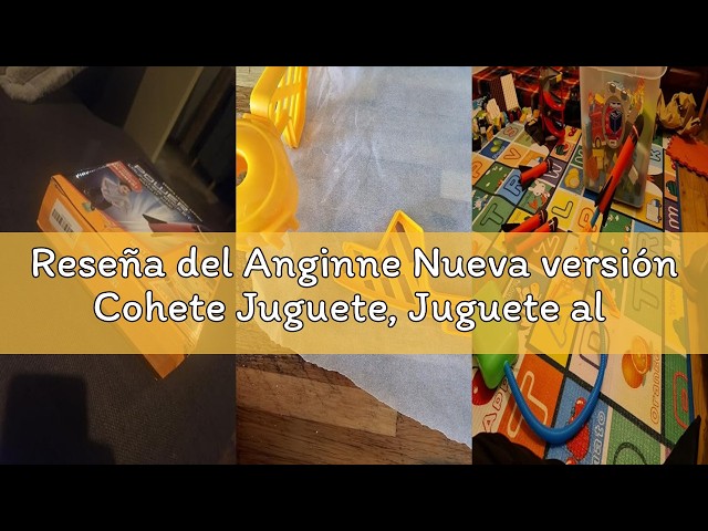 Vídeo relacionado con Anginne Juguetes Niños 3-12 Años, Cohete Juguete Regalo Niños Niña 3-12 Años Juegos Exterior Niños 3-12 Años Regalos Pascua Cumpleaños Niños Juegos al Aire Libre para Niños Cometas para Niños