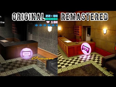 GTA Vice City REMASTERED VS ORIGINAL | GTA Trilogy Definitive Edition