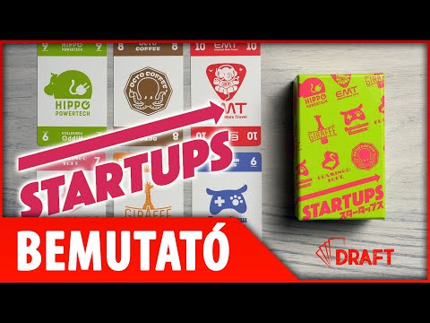Anti-Monopoly, kicsit másképp | Startups társasjáték bemutató - :: DRAFT :: Társasjáték vlog