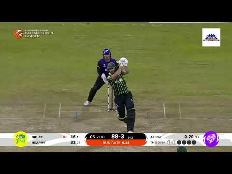 Tom Bruce CHARGING IT Against Hobart Hurricanes XI | GSL 2025