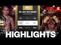 Alex Pereira Vs Khalil Rountree Jr Fight Highlights UFC 307