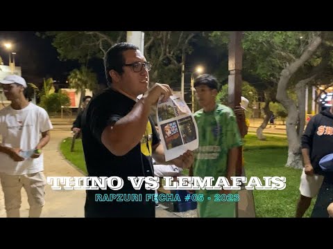 THINO VS LEMAFAIS I CUARTOS I RAPZURI FECHA #05 TEMPORADA 2023