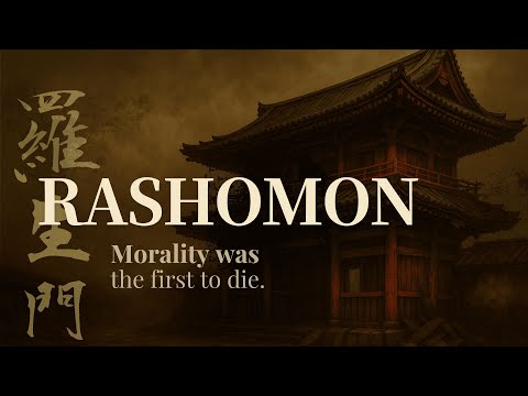 Rashomon by Ryunosuke Akutagawa | Sleep Story with Rain Sounds & Japanese Moral literature