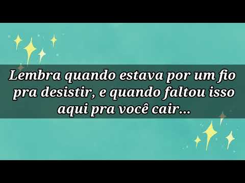 Era a Mão de Deus   Letra   Kailane Frauches