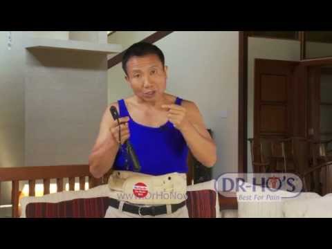 DR HO's 2-in-1 Decompression Belt for Lower Back Pain Relief