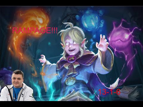 LIQUID.MIND CONTROL INVOKER GAME PLAY -RAMPAGE-20 MIN GG- FULL DOTA 2 GAME PLAY