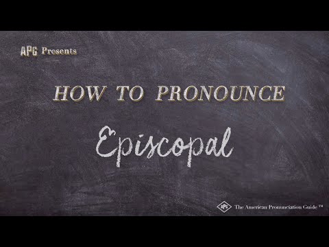 How to Pronounce Episcopal (Real Life Examples!)