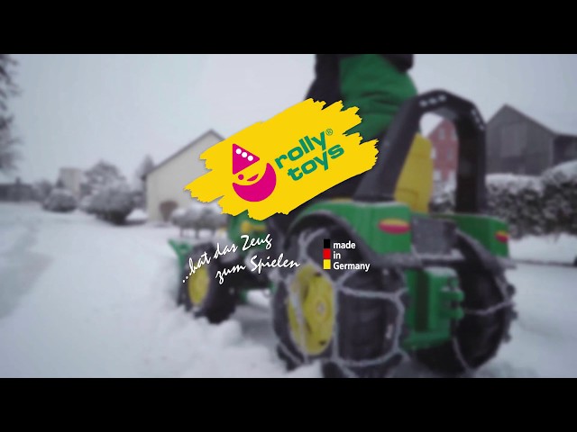 Video Teaser für rollySnow Master John Deere (item no. 408993) | rolly toys | attached on John Deere 8400R | 8R