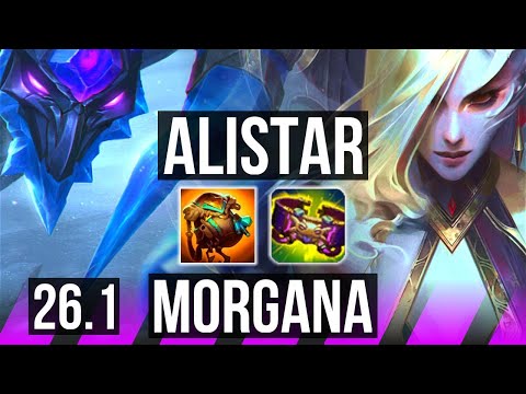 ALISTAR & Swain vs MORGANA & Caitlyn (SUP) | KR Master | 26.1