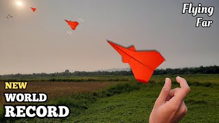 Make Paper Rocket that can fly far | 100% Real | Flying Airplane