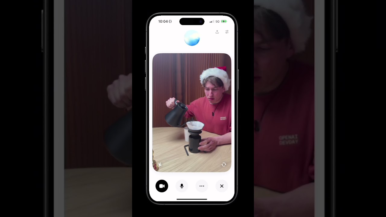 How to Video Chat and Screenshare with ChatGPT #shorts