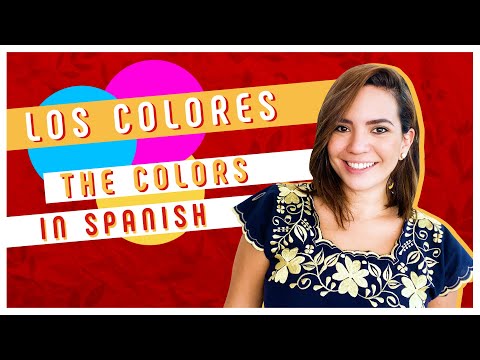 COLORS in Spanish (Discover the TRICKY Way They're Used in Spanish) 🎨 [SPANISH LESSON 11]