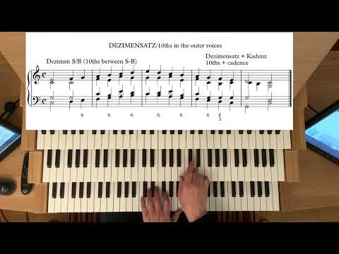 Faszination Orgelimprovisation - BASIS Übungen 6: Dezimensatz - mit Franz Josef Stoiber