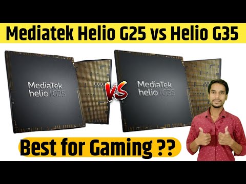 Mediatek Helio G25 vs Mediatek Helio G35 full comparison 🔥🔥| Helio G35 vs Helio G25 best for Gaming?