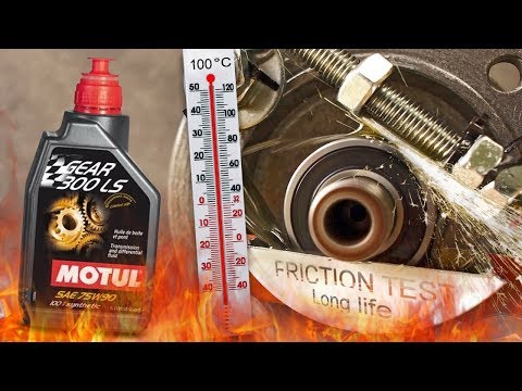 Motul Gear 300 LS 75W90 How well the gear oil protect the gearbox? 100°C