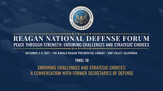 Reagan National Defense Forum 2021 - Panel 10
