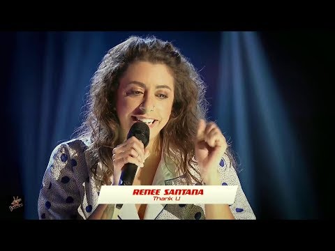 ✌ Renee Santana - Thank U ✌ AUDITIILE pe nevăzute | VOCEA României 2019 HD