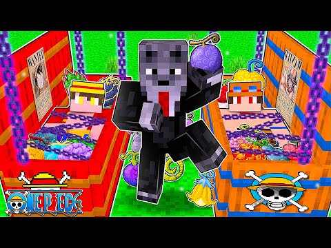 Meus amigos me DERROTARAM em One Piece então PRENDI eles com KAIOROSEKI por vingança no minecraft