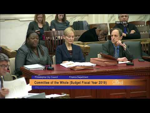 FY2019 Budget Hearing - Finance Department 4-3-2018