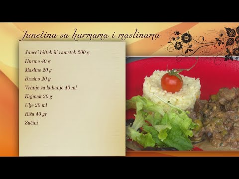 RAMAZANSKI PROGRAM - RAMAZANSKA SOFRA - JUNETINA SA HURMAMA I MASLINAMA