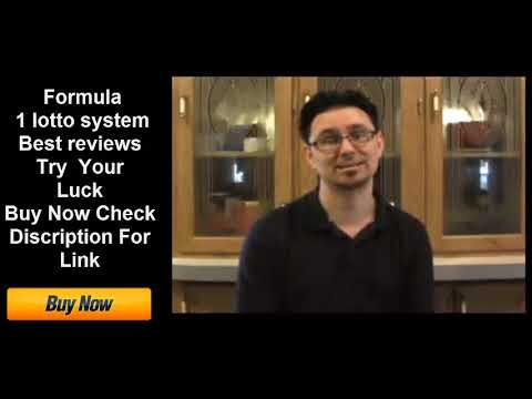 Formula 1 lotto system review (99% Guarantee You will Win)