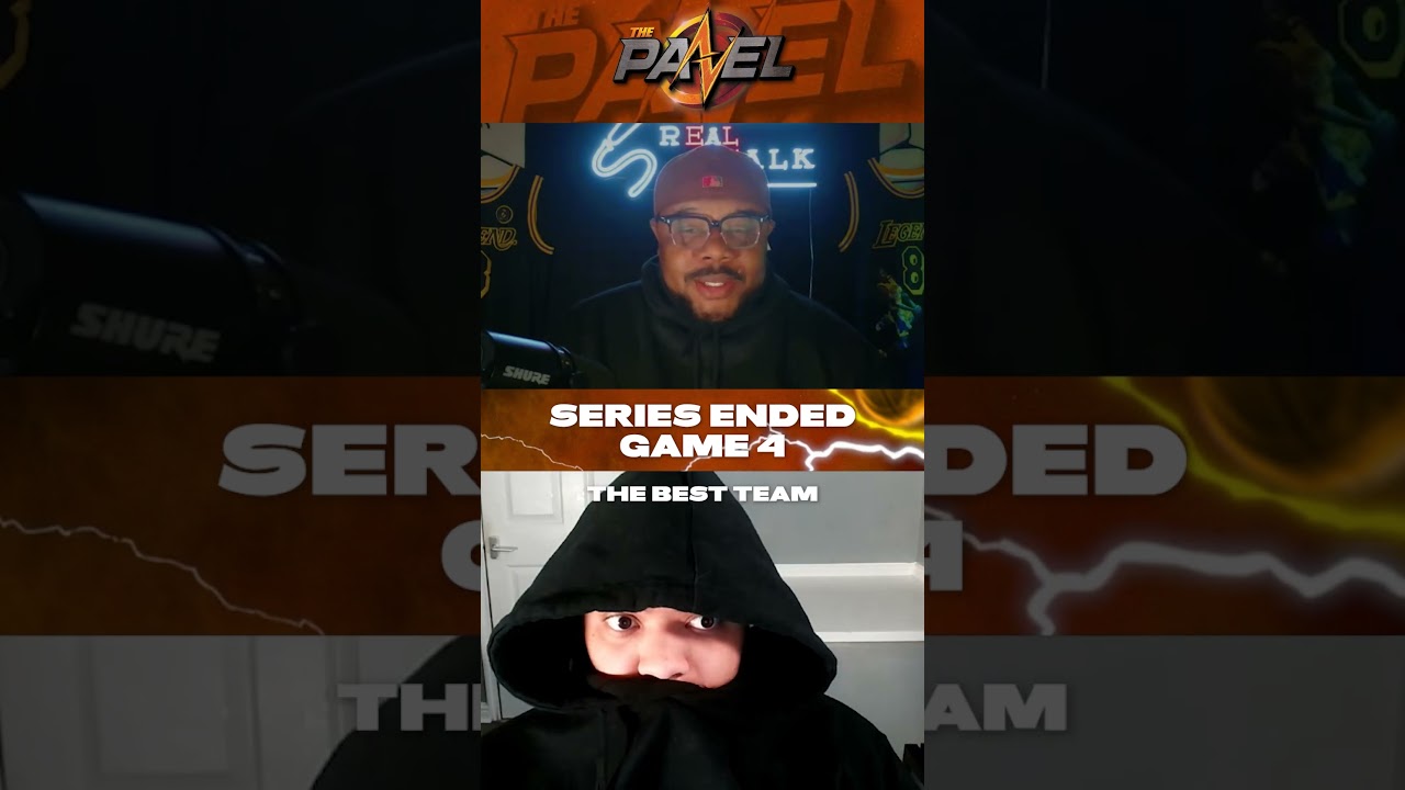 The NBA Finals were over after Game 4