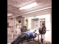 150kg bench press with close grip 1 reps for 10 sets easy,legs up