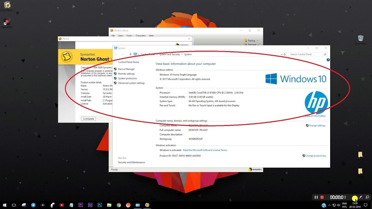 Как использовать Norton Ghost в Windows 10?