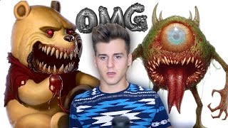 Childhood Cartoon Characters Turned Into Monsters