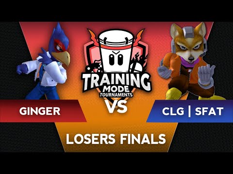 Training Mode Tournaments #9 SFAT (Fox) vs. Ginger (Falco) - SSBM Losers Finals - Melee