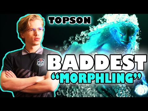 TOPSON — The BADDEST Morphling User in Universe — 21Mins GG 17Kills DOTA 2