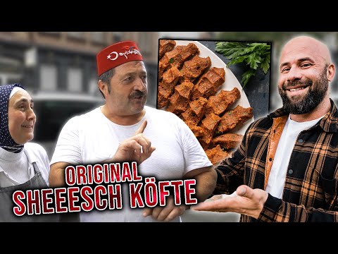 Süßes Ehepaar verkauft Original “Sheesch Köfte” (mit Fleisch)