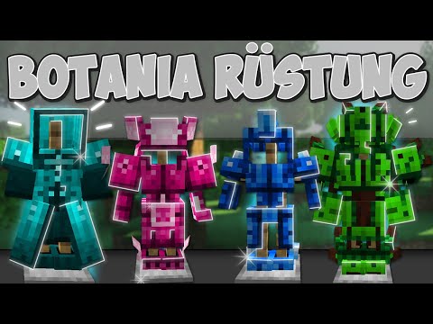 Botania armor: Alle Rüstungen erklärt #minecraft Tutorial / German