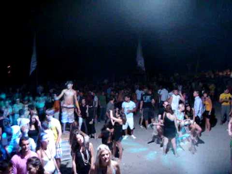 George Makrakis & Nikos Diamantopoulos Live @ Maleme beach party '09