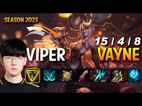 HLE Viper VAYNE vs KAI'SA ADC - Patch 13.13 KR Ranked