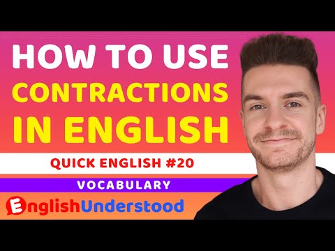 【1分英会話】ネイティブが日常会話によく使う”短縮形”！