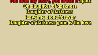Daughter of darkness Tom Jones Mizo leadvocals lyrics