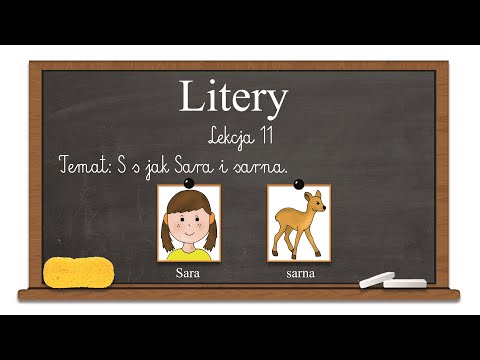 Litery 11 - S s jak Sara i sarna